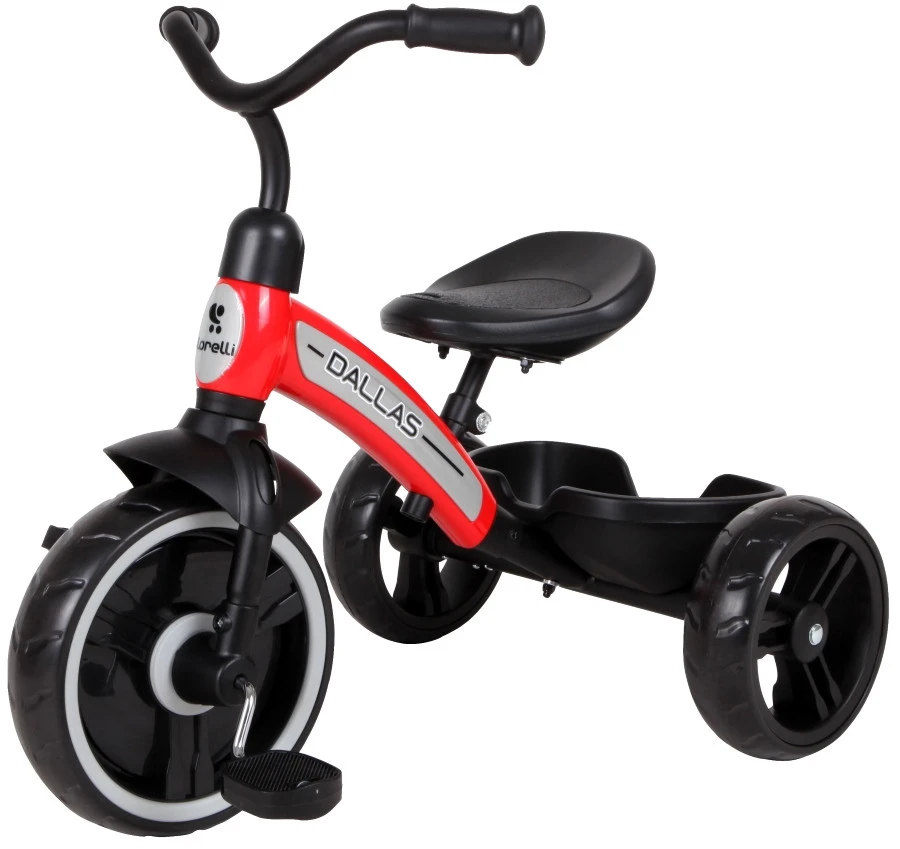 Lorelli Dallas Red Driewieler 1005050-004 1 Lorelli Dallas Red Driewieler 1005050-004