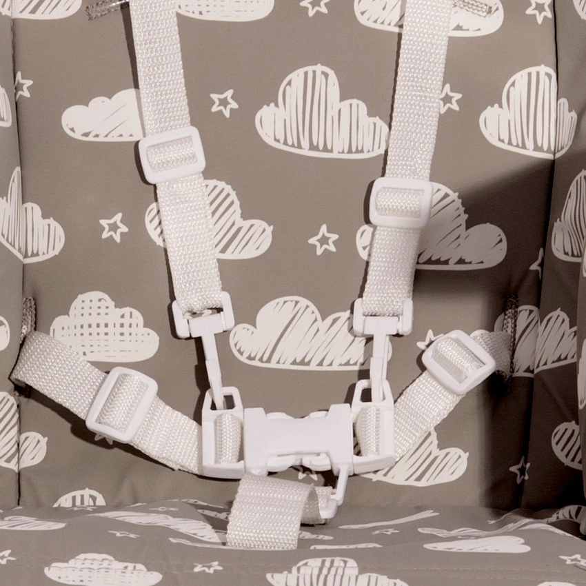 Lorelli Dulce Cool Grey Leather Kinderstoel 1010045-2325 4 Lorelli Dulce Cool Grey Leather Kinderstoel 1010045-2325 - Afbeelding 4