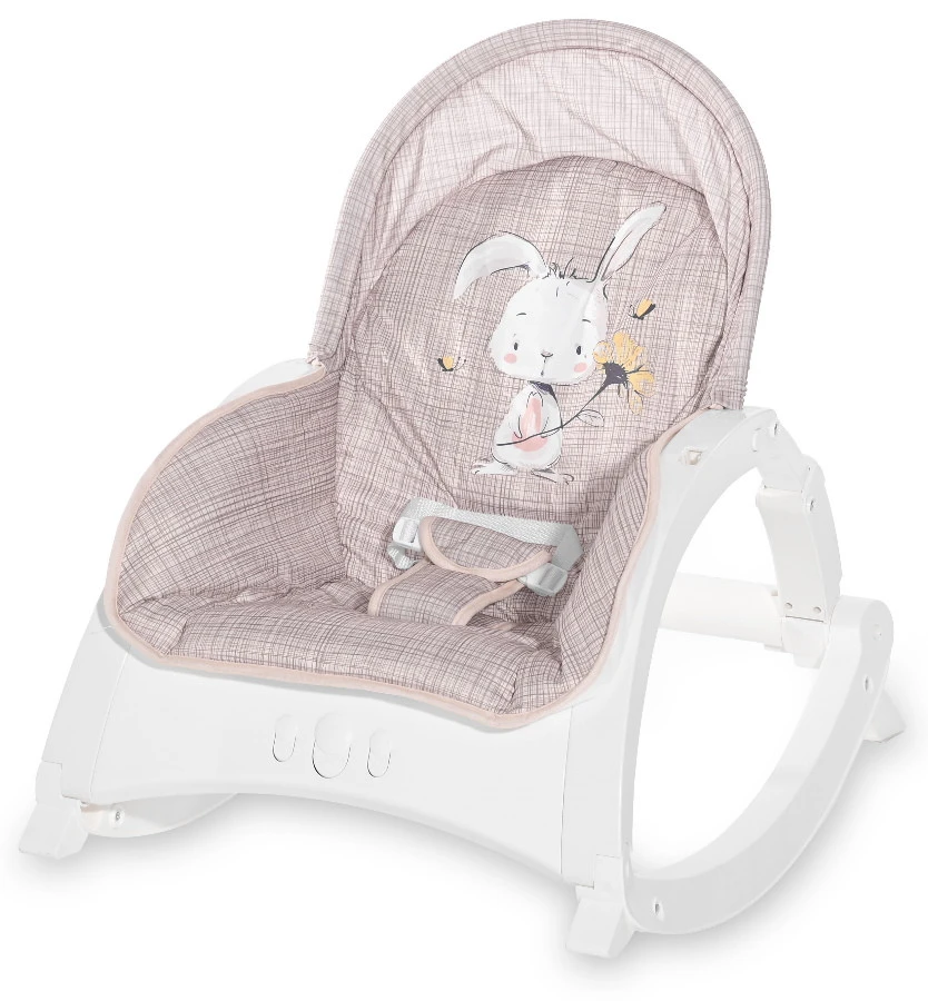 Lorelli Enjoy Beige Daisy Baby Rocker Wipstoel 1011011-2125 2 Lorelli Enjoy Beige Daisy Baby Rocker Wipstoel 1011011-2125 - Afbeelding 2