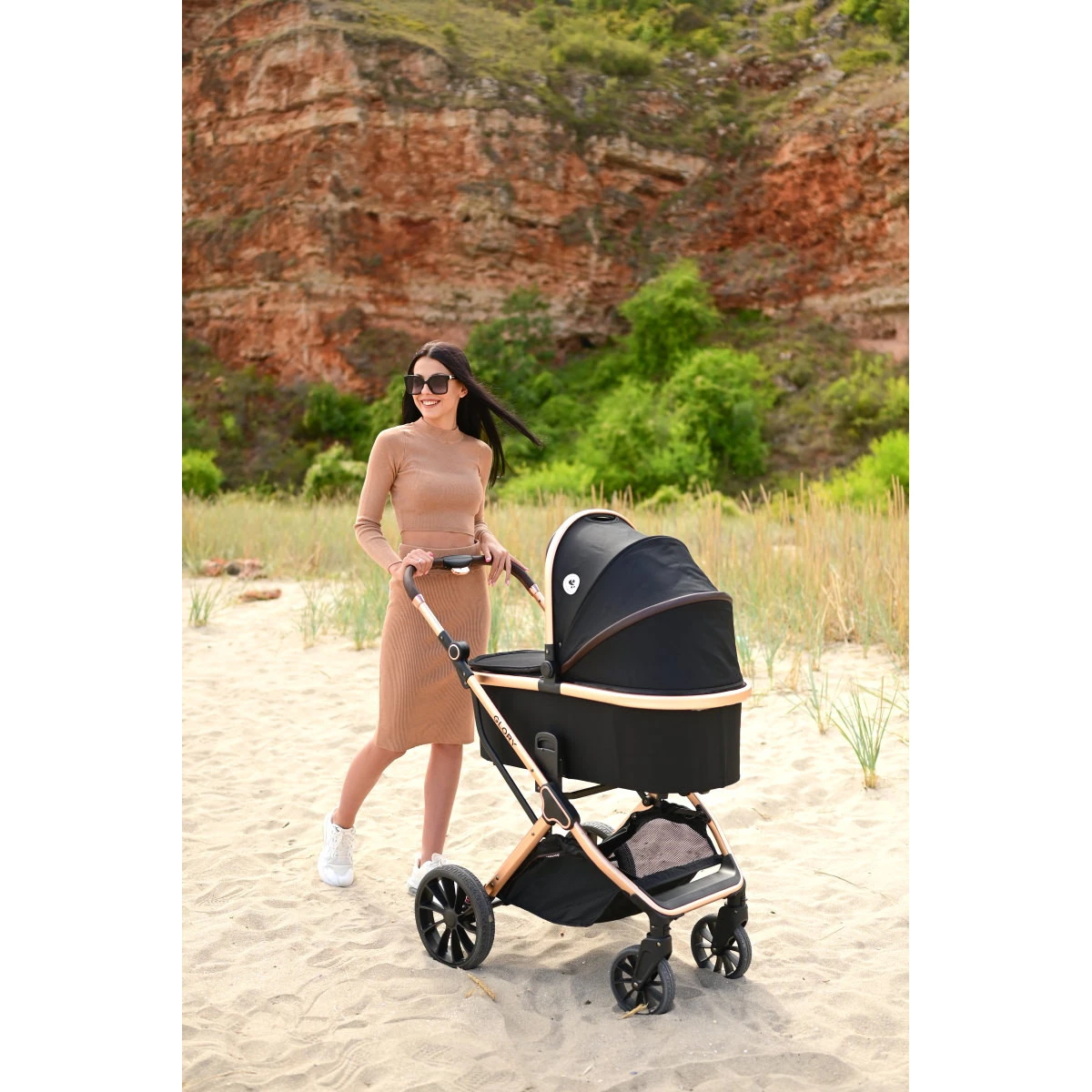 Lorelli Glory Pink 3-in-1 Combi Kinderwagen Incl. Autostoel 1002176-2301 20 Lorelli Glory Pink 3-in-1 Combi Kinderwagen Incl. Autostoel 1002176-2301 - Afbeelding 20