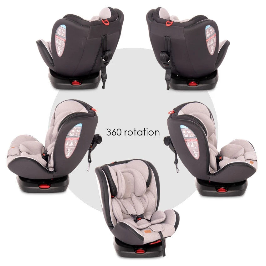 Lorelli Nebula Grey Leather 0-36kg Isofix 360° Autostoel 1007138-2353 - Afbeelding 8