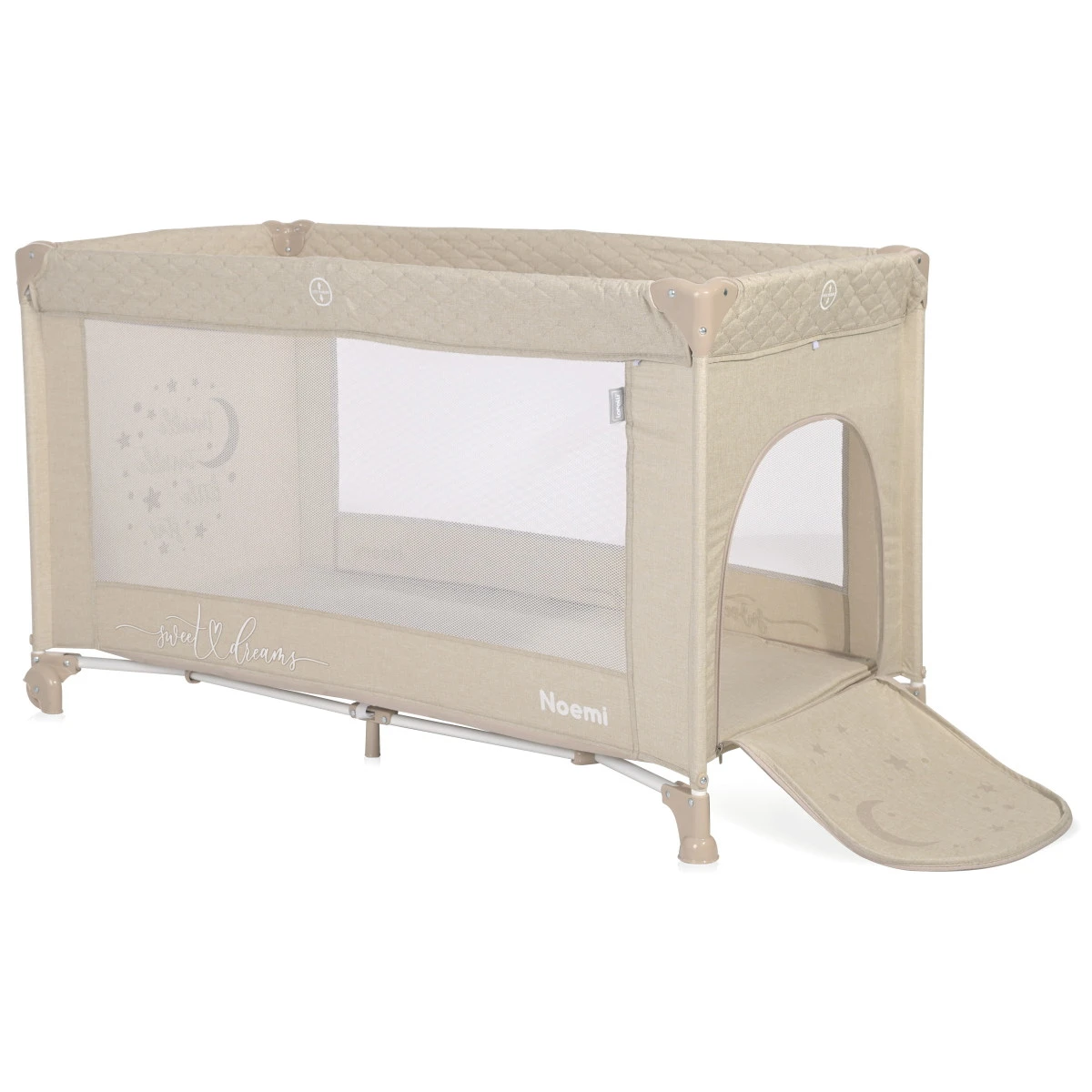 Lorelli Noemi Fog Beige Campingbed 1008054-2217 3 Lorelli Noemi Fog Beige Campingbed 1008054-2217 - Afbeelding 3