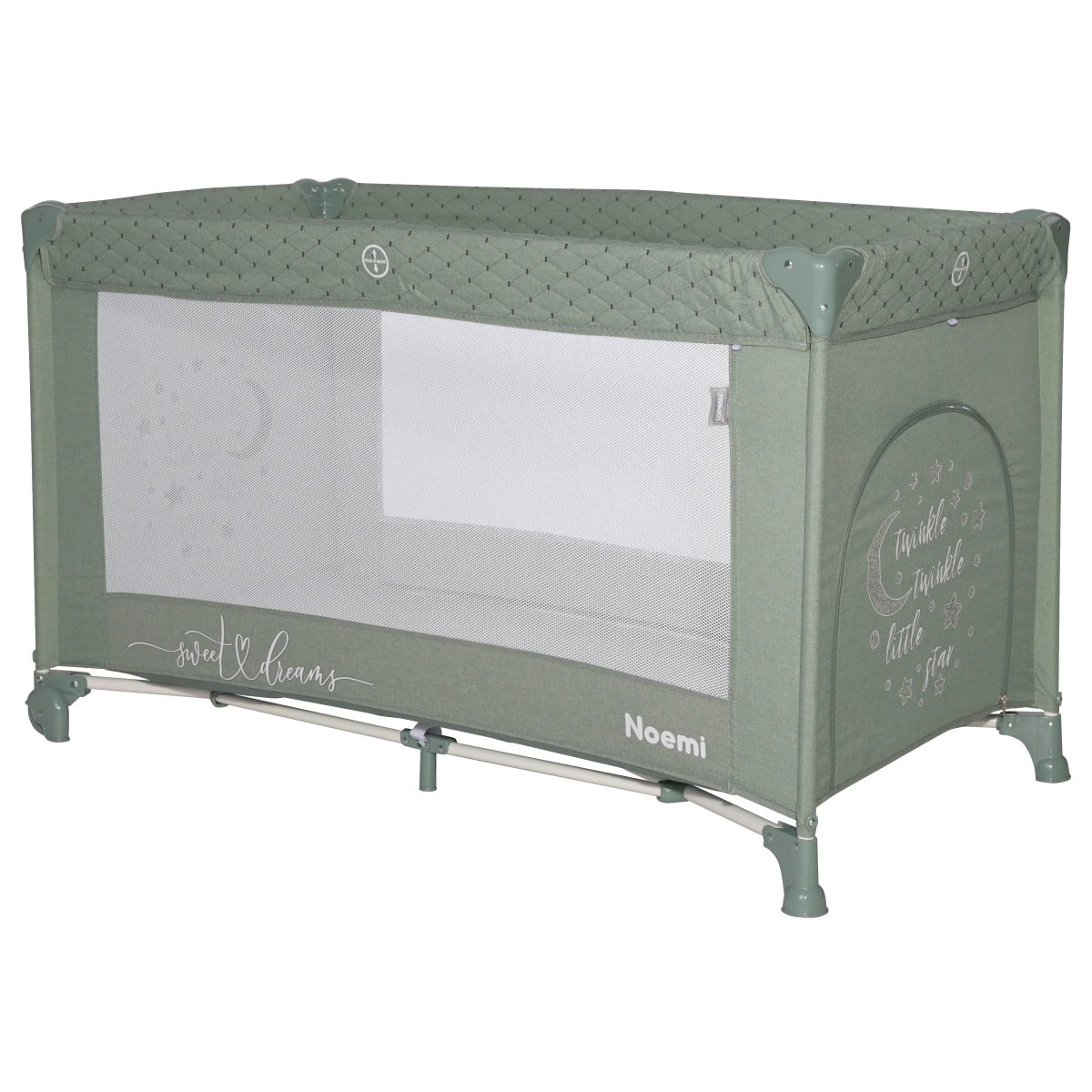 Lorelli Noemi Iceberg Green Campingbed 1008054-2218 1 Lorelli Noemi Iceberg Green Campingbed 1008054-2218