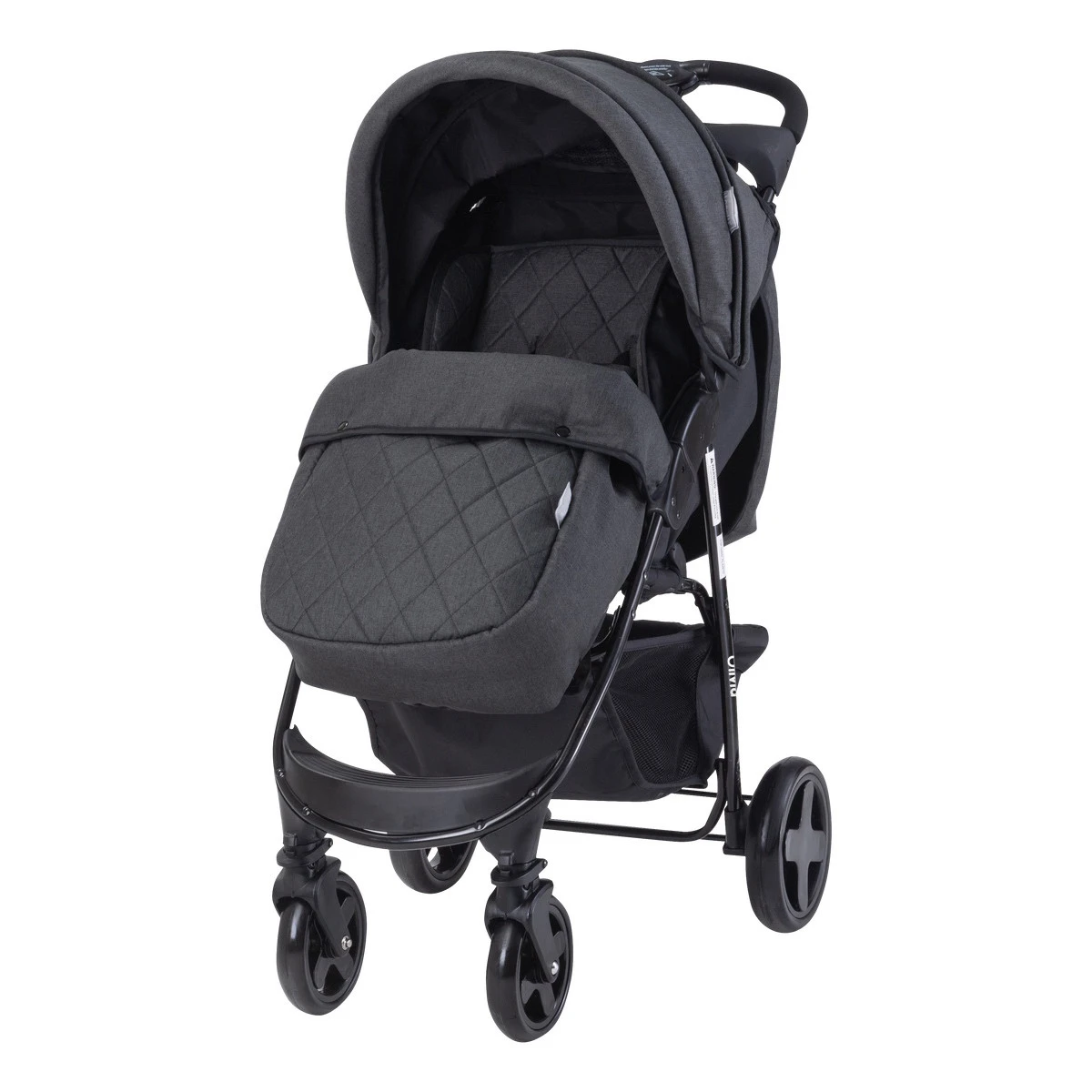 Lorelli Olivia Black Wandelwagen 1002187-2305 2 Lorelli Olivia Black Wandelwagen 1002187-2305 - Afbeelding 2