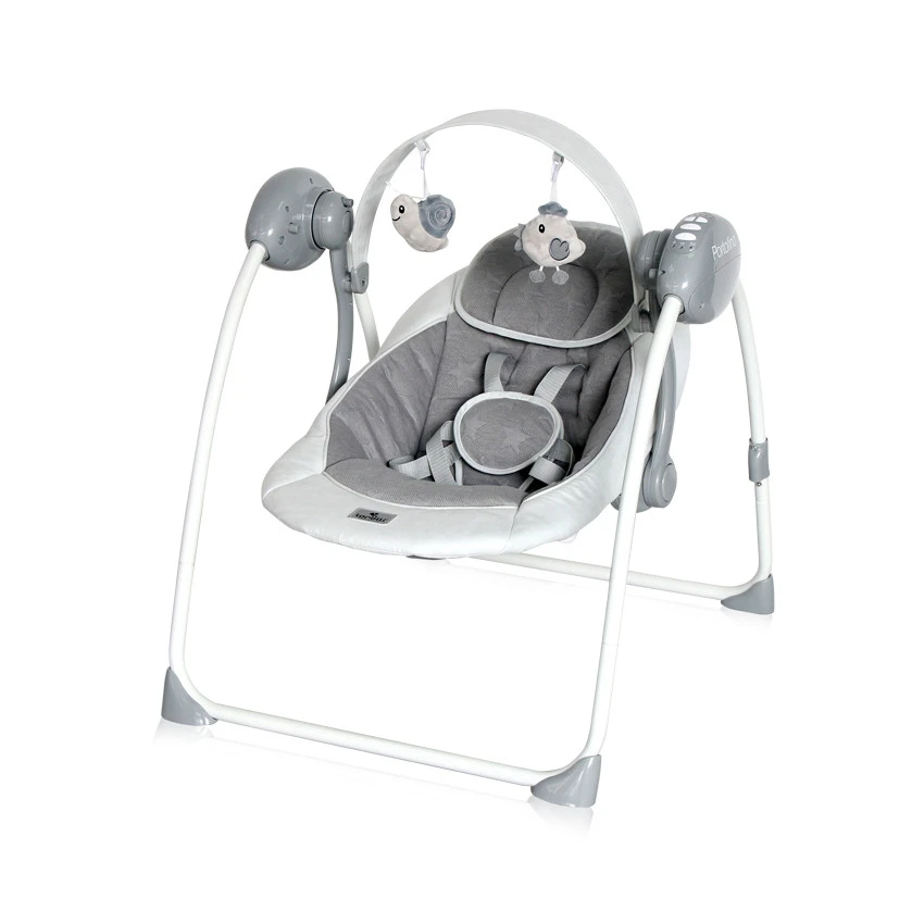 Lorelli Portofino Cool Grey Stars Babyschommel 1009006-2147 1 Lorelli Portofino Cool Grey Stars Babyschommel 1009006-2147