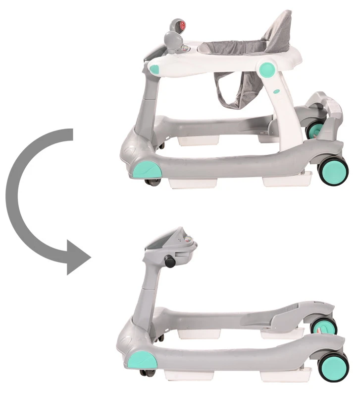 Lorelli Rider Blue & Grey 2-in-1 Loopstoeltje 1012039-0003 - Afbeelding 3