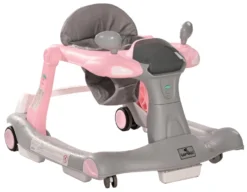 Lorelli Rider Pink & Grey 2-in-1 Loopstoeltje 1012039-0002