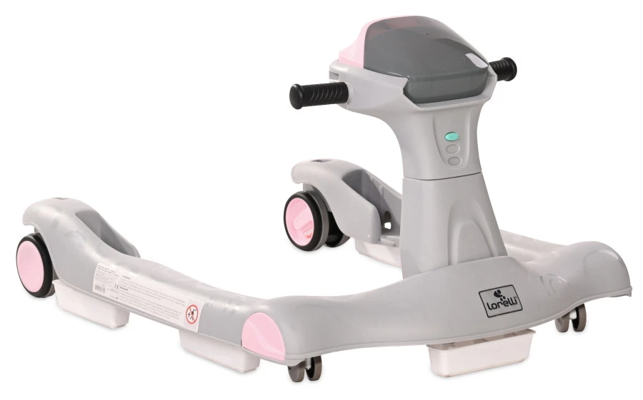 Lorelli Rider Pink & Grey 2-in-1 Loopstoeltje 1012039-0002 2 Lorelli Rider Pink & Grey 2-in-1 Loopstoeltje 1012039-0002 - Afbeelding 2