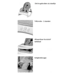 Lorelli Alex String Stars Baby Rocker Wipstoel 1011012-2150 -LiefjesHoek Verkoop lorelli stars baby rocker 2 3