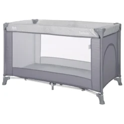 Lorelli Torino Grey Striped Campingbed 1008045-2213