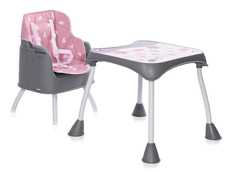 Lorelli Trick Pink Bears 3-in-1 Kinderstoel 1010049-2133 3 Lorelli Trick Pink Bears 3-in-1 Kinderstoel 1010049-2133 - Afbeelding 3