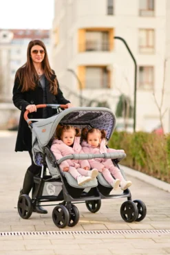 Lorelli Twin Green Bay Duowagen Incl. Luiertas 1002007-2390 -LiefjesHoek Verkoop lorelli twin duowagen 14 1