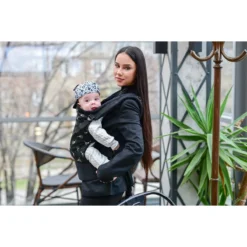 Lorelli Wally Black Floral Ergonomische Draagzak 1001016-0002 -LiefjesHoek Verkoop lorelli wally black floral ergonomische draagzak 1001016 0002 4