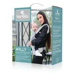 Lorelli Wally Black Floral Ergonomische Draagzak 1001016-0002 -LiefjesHoek Verkoop lorelli wally grey floral ergonomische draagzak 1001016 0001 3 1