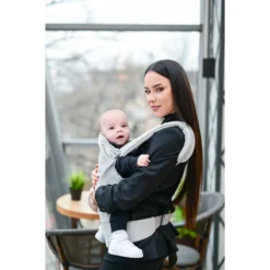 Lorelli Wally Grey Floral Ergonomische Draagzak 1001016-0001 -LiefjesHoek Verkoop lorelli wally grey floral ergonomische draagzak 1001016 0001 6