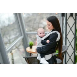 Lorelli Wally Grey Floral Ergonomische Draagzak 1001016-0001 -LiefjesHoek Verkoop lorelli wally grey floral ergonomische draagzak 1001016 0001 7