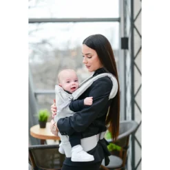 Lorelli Wally Grey Floral Ergonomische Draagzak 1001016-0001 -LiefjesHoek Verkoop lorelli wally grey floral ergonomische draagzak 1001016 0001 8