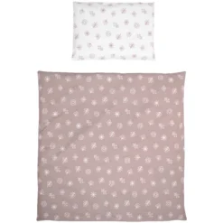 Lorelli Eva Abstract Leaves Grey/Beige 5-delige Set Voor Wieg En Ledikant 2080114-5001 -LiefjesHoek Verkoop lorelli wieg en ledikant set 3