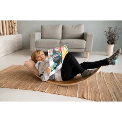 Luna Toys Beige Kussen Voor Balansbord LU-00582 -LiefjesHoek Verkoop luna toys beige kussen voor balansbord 4