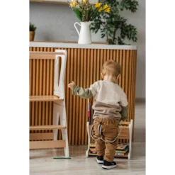 Luna Toys Wit Houten Leertoren Keukenhulp LU-00552 10 Luna Toys Wit Houten Leertoren Keukenhulp LU-00552 -LiefjesHoek Verkoop luna toys wit houten leertoren keukenhulp 5