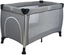 Ding Estilo Melee Grey Ledikant En Reisbedje -LiefjesHoek Verkoop mamaloes campingbedje aankleedvlak speelboog