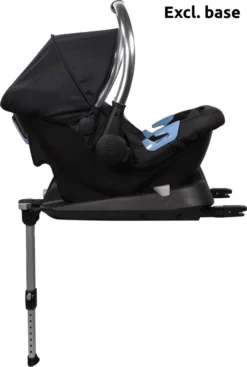 Ding Amigo Black/Silver 0-13kg Autostoel DI-191708 -LiefjesHoek Verkoop mamaloes ding amigo black sliver autostoel 030 1