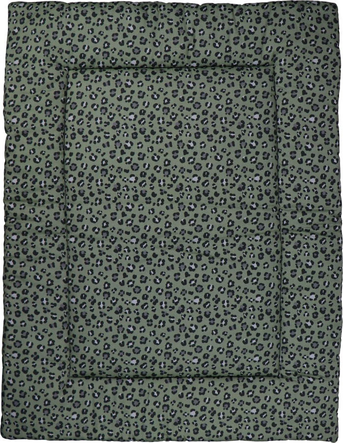 MamaLoes Panter Groen 80 X 100 Cm Omkeerbaar Boxkleed ML020227 2 MamaLoes Panter Groen 80 X 100 Cm Omkeerbaar Boxkleed ML020227 - Afbeelding 2