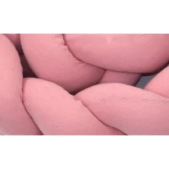 MamaLoes Amy Ajour Roze 210 Cm Braided Bedbumper 84268 -LiefjesHoek Verkoop mamaloes amy ajour roze 210 cm braided bedbumper 84268 4