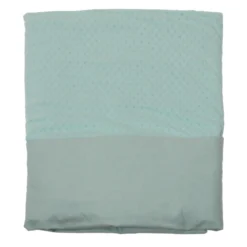 MamaLoes Amy Ajour Stonegreen 100x150cm Ledikantdeken 84267