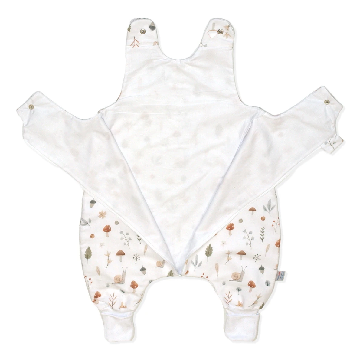 MamaLoes Amy Forest Treasures 12-24 Mnd Onesie Slaapzak 85207 - Afbeelding 2