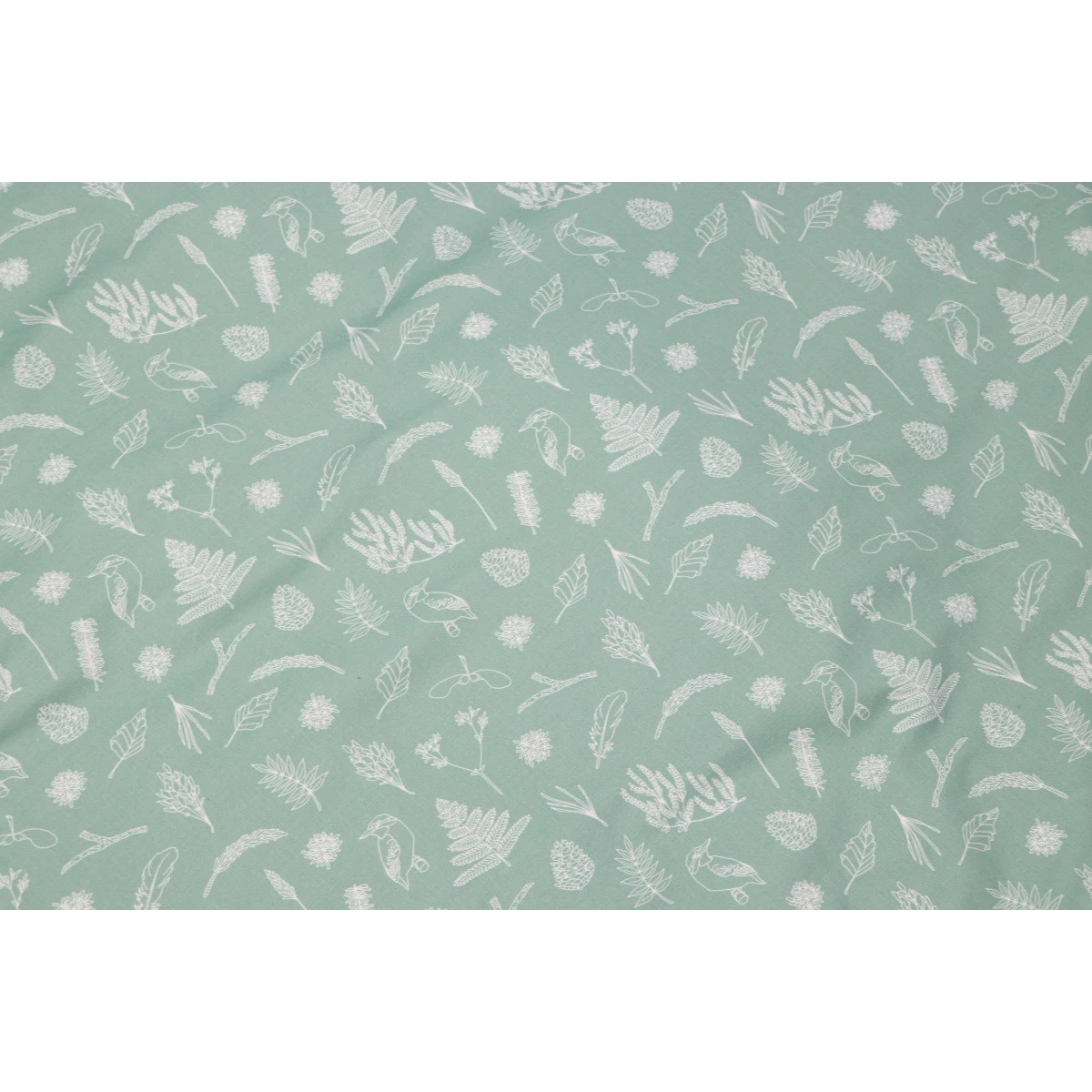 MamaLoes Botanical Stone Green 100x140cm Dekbedovertrek ML020604 5 MamaLoes Botanical Stone Green 100x140cm Dekbedovertrek ML020604 - Afbeelding 5