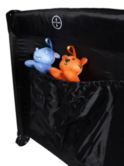 Ding Deluxe Black Campingbedje Incl. Bodemverhoger -LiefjesHoek Verkoop mamaloes ding deluxe black campingbedje incl. bodemverhoger 13