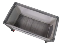 Ding Deluxe Grey Campingbedje Incl. Bodemverhoger -LiefjesHoek Verkoop mamaloes ding deluxe grey campingbedje incl. bodemverhoger 10