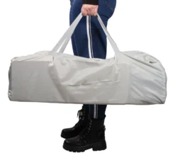 Ding Deluxe Grey Campingbedje Incl. Bodemverhoger -LiefjesHoek Verkoop mamaloes ding deluxe grey campingbedje incl. bodemverhoger 13