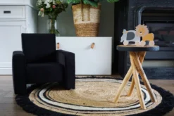 Ding Jamie Velvet Roze Kinderfauteuil DI-34206 -LiefjesHoek Verkoop mamaloes ding jamie 12 2