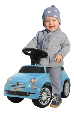Eco Toys Fiat 500 Blauw Loopauto HZ8620 -LiefjesHoek Verkoop mamaloes eco toys fiat 500 blauw loopauto hz8620 1