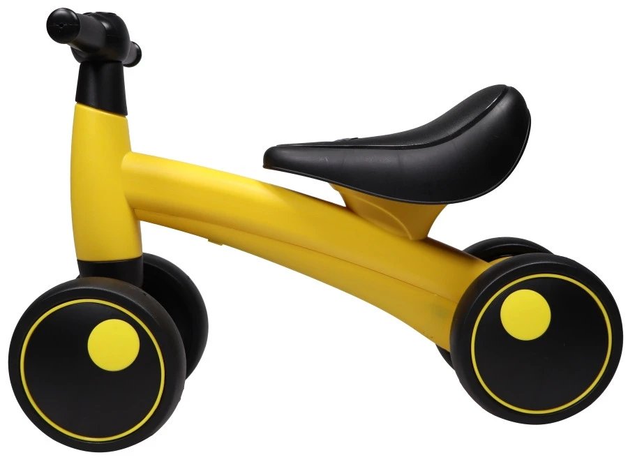 Eco Toys Geel Loopfiets Met Licht En Geluid HC493398 - Afbeelding 2