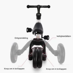 Eco Toys Geel 4-in-1 Loopfiets HC492494 -LiefjesHoek Verkoop mamaloes eco toys rood 2 in 1 loopfiets hc492494 2 1