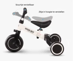 Eco Toys Geel 4-in-1 Loopfiets HC492494 -LiefjesHoek Verkoop mamaloes eco toys wit 2 in 1 loopfiets hc492494 2 1