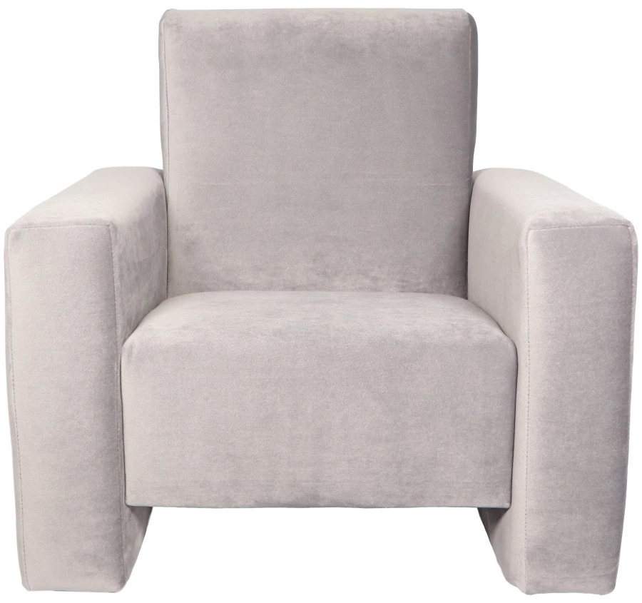 Ding Jamie Velvet Grijs Kinderfauteuil DI-34204 1 Ding Jamie Velvet Grijs Kinderfauteuil DI-34204