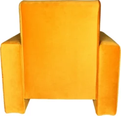 Ding Jamie Velvet Okergeel Kinderfauteuil DI-34201 -LiefjesHoek Verkoop mamaloes kinderfauteuil velvet oker 04