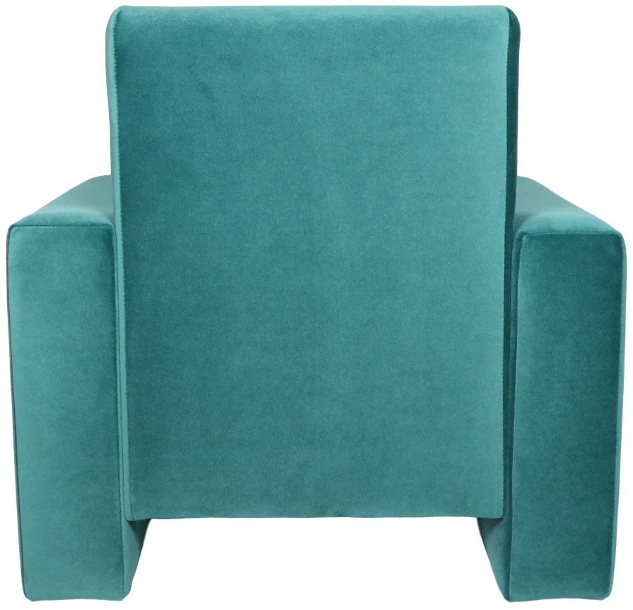 Ding Jamie Velvet Petrol Kinderfauteuil DI-34205 4 Ding Jamie Velvet Petrol Kinderfauteuil DI-34205 - Afbeelding 4