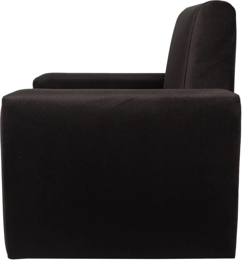 Ding Jamie Velvet Zwart Kinderfauteuil DI-34203 3 Ding Jamie Velvet Zwart Kinderfauteuil DI-34203 - Afbeelding 3
