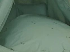 MamaLoes Pure Stonegreen Deluxe Wit Baby Wiegje 80635 -LiefjesHoek Verkoop mamaloes pure stonegreen deluxe wit baby wiegje 80635 2