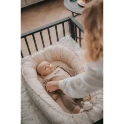 MamaLoes Berry Branch Omkeerbaar Babynest ML3061 -LiefjesHoek Verkoop mamaloes stippen omkeerbaar babynest ml020107 11 1