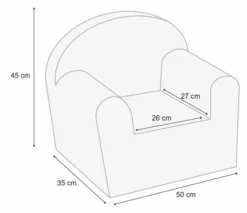 Albero Mio Velvet Grijs Kinderfauteuil -LiefjesHoek Verkoop mamaloes velvet grijs kinderfauteuil 5