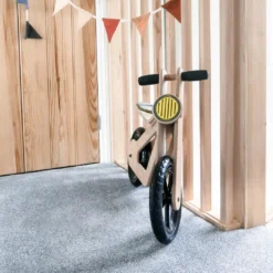 Mamatoyz Balance Bike Rood Houten Loopfiets MT06_R -LiefjesHoek Verkoop mamatoyz balance bike zwart houten loopfiets mt06 5