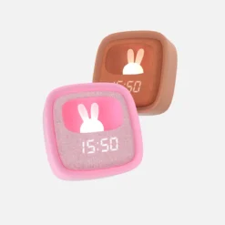 MOB Billy Marshmallow Klok En Nachtlampje BILLY-MARSH-01 -LiefjesHoek Verkoop mob billy chocolate klok en nachtlampje billy sfeer