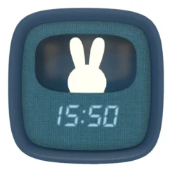 MOB Billy Donkerblauw Klok En Nachtlampje BILLY-DKBL-01