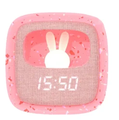 MOB Billy Terrazzo Grenadine Klok En Nachtlampje BILLY-GRENA-01